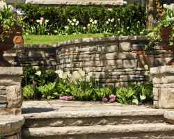 Stone Stairway into Garden